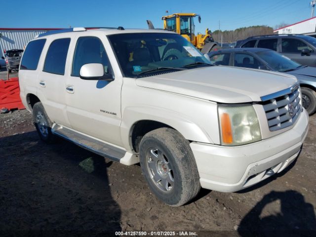  Salvage Cadillac Escalade