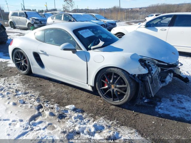  Salvage Porsche Cayman