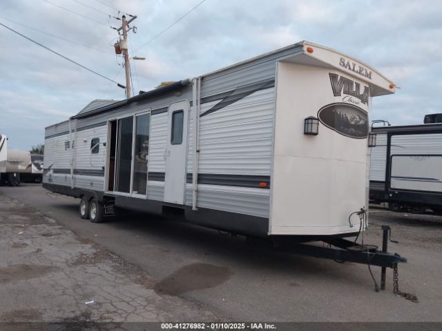  Salvage Forest River Salem Travel Trailer