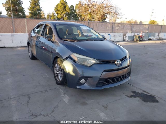  Salvage Toyota Corolla