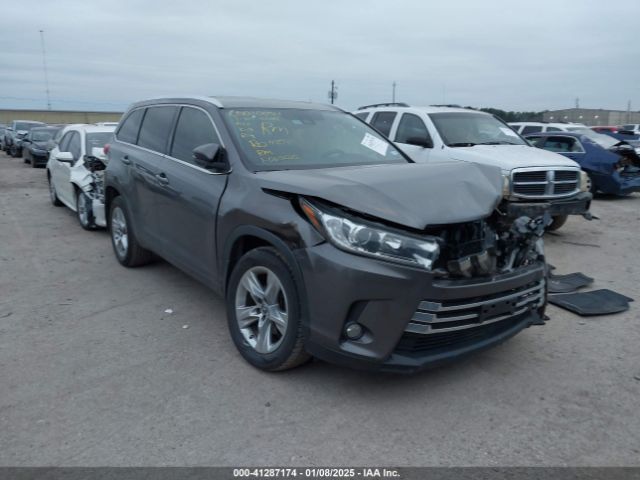  Salvage Toyota Highlander