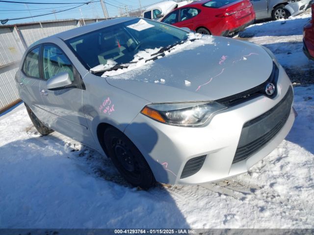  Salvage Toyota Corolla