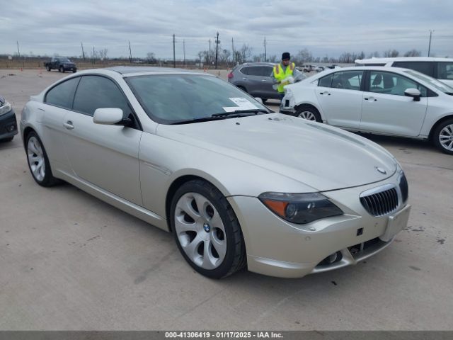  Salvage BMW 6 Series