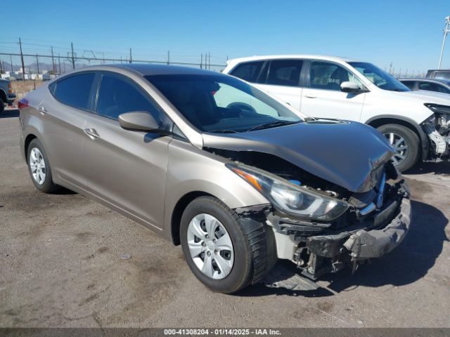  Salvage Hyundai ELANTRA