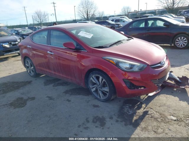  Salvage Hyundai ELANTRA