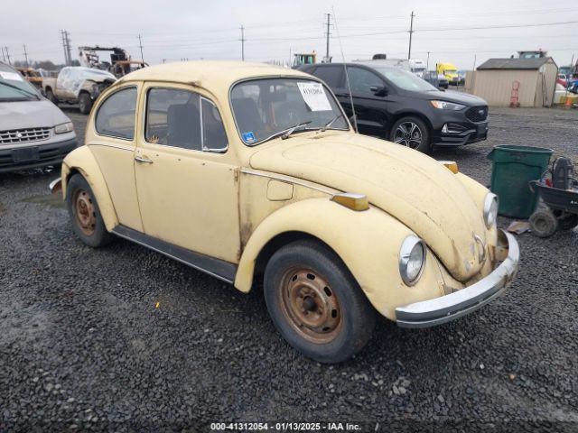  Salvage Volkswagen Beetle