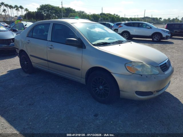  Salvage Toyota Corolla