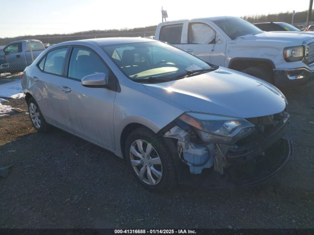  Salvage Toyota Corolla