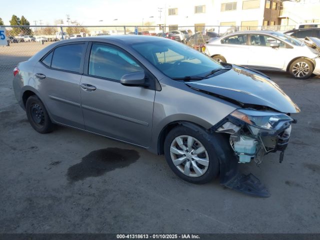  Salvage Toyota Corolla