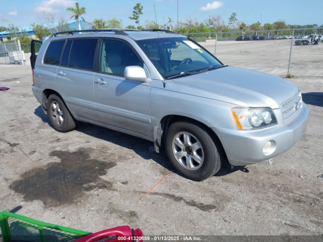  Salvage Toyota Highlander