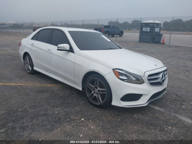  Salvage Mercedes-Benz E-Class