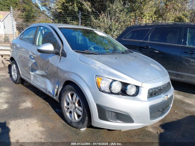  Salvage Chevrolet Sonic