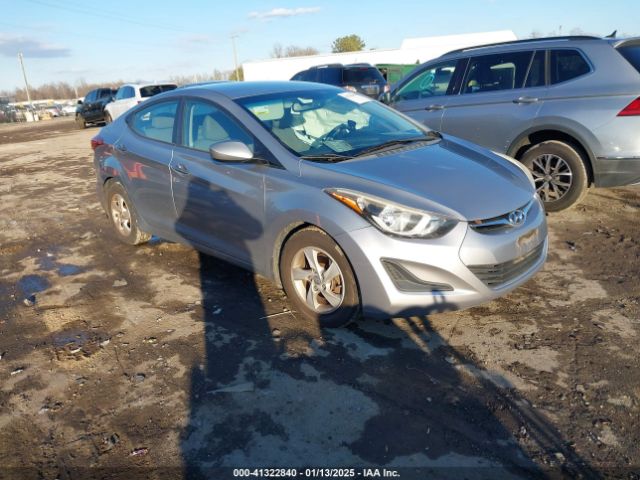  Salvage Hyundai ELANTRA