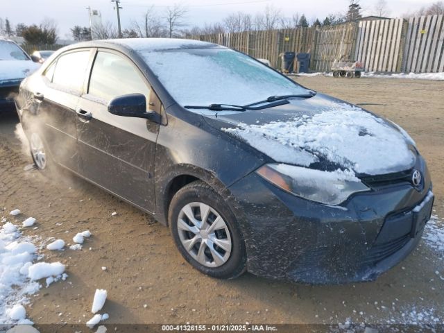  Salvage Toyota Corolla