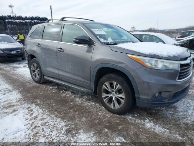  Salvage Toyota Highlander