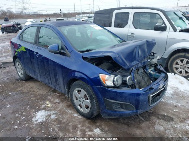  Salvage Chevrolet Sonic