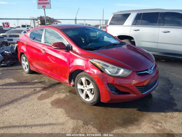  Salvage Hyundai ELANTRA