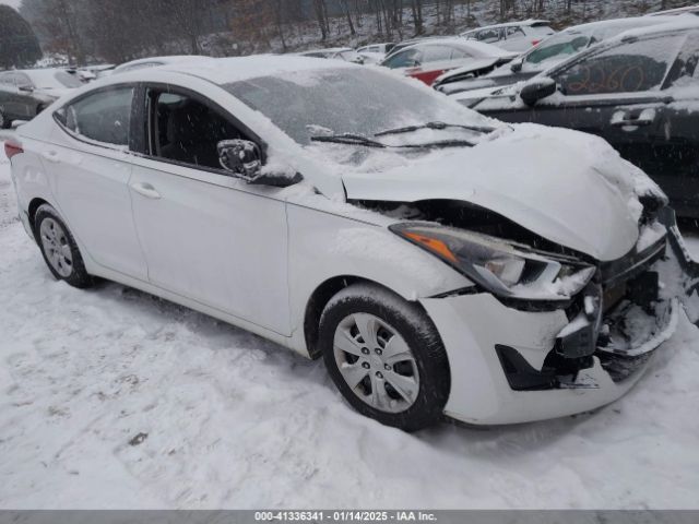  Salvage Hyundai ELANTRA