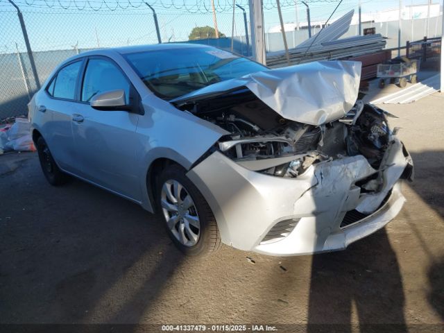  Salvage Toyota Corolla