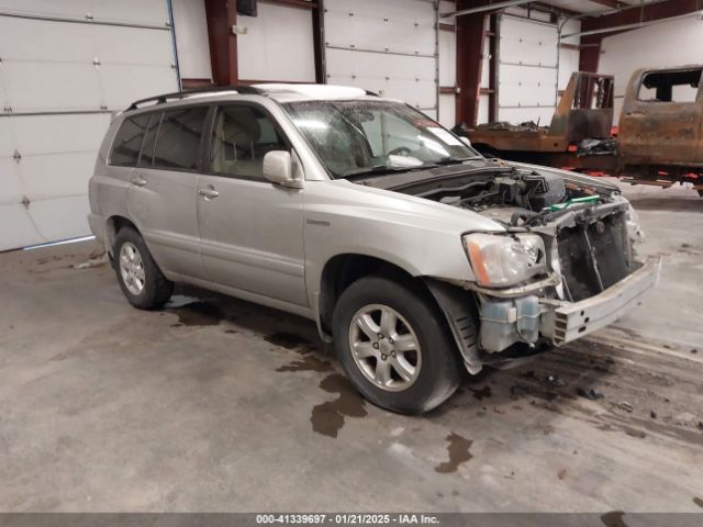  Salvage Toyota Highlander