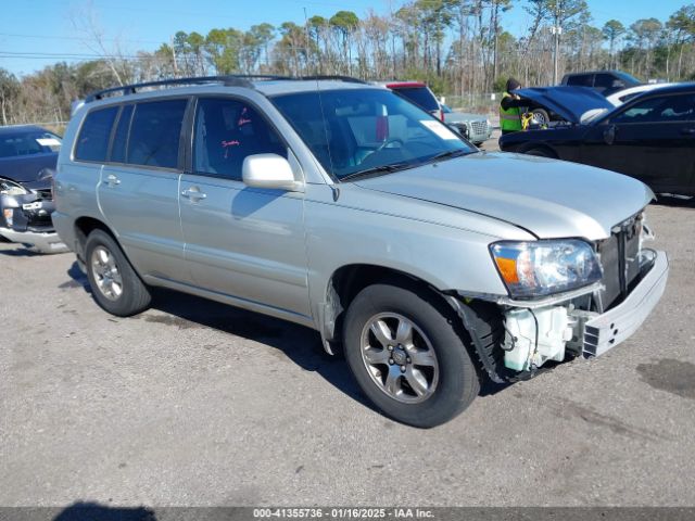  Salvage Toyota Highlander