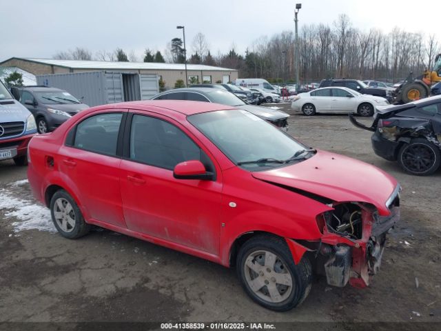  Salvage Chevrolet Aveo