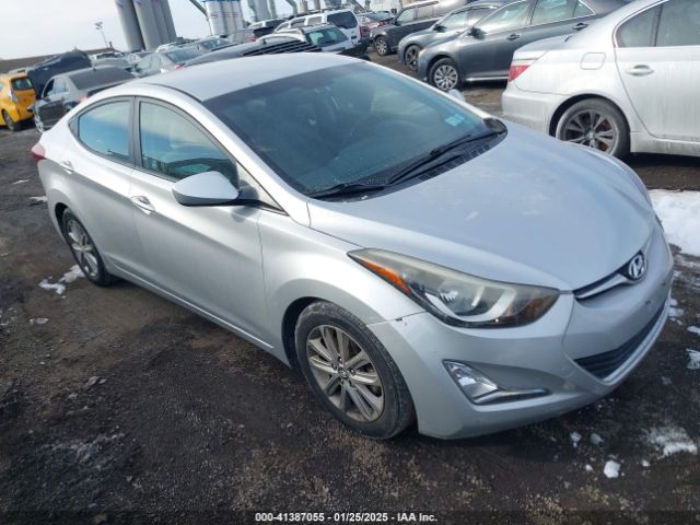  Salvage Hyundai ELANTRA