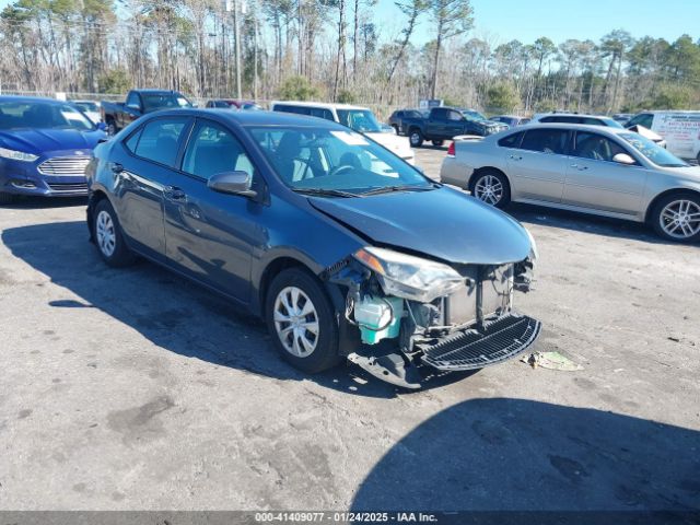  Salvage Toyota Corolla