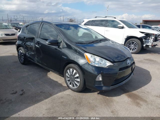  Salvage Toyota Prius c