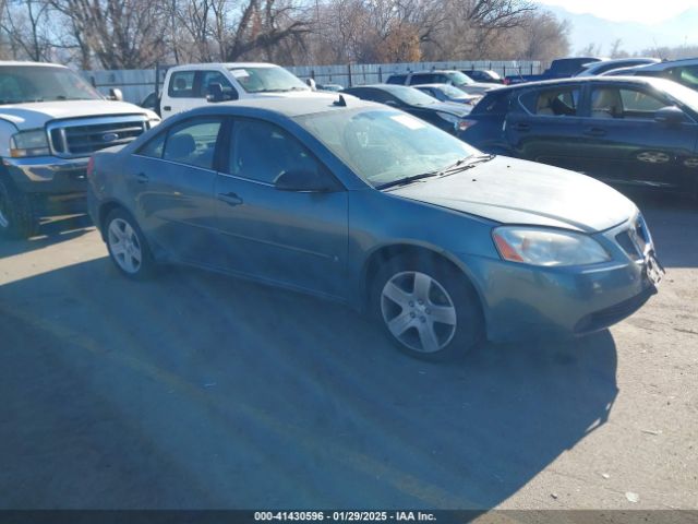  Salvage Pontiac G6