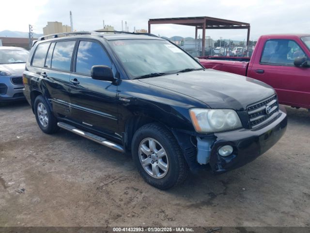  Salvage Toyota Highlander