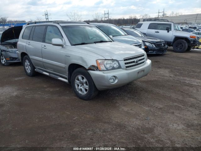  Salvage Toyota Highlander