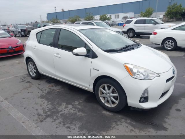  Salvage Toyota Prius c