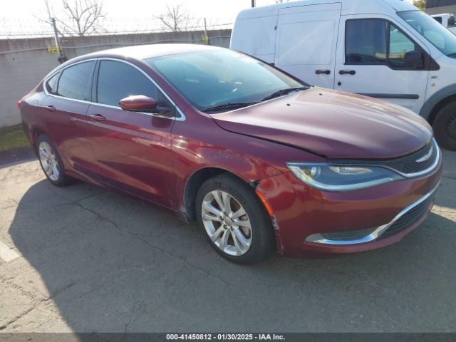  Salvage Chrysler 200