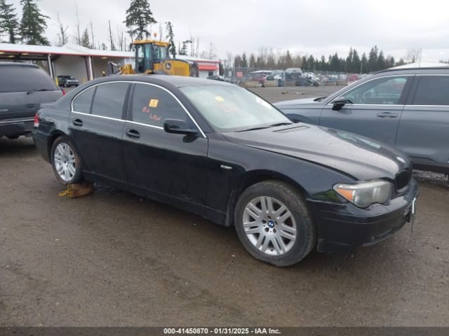  Salvage BMW 7 Series