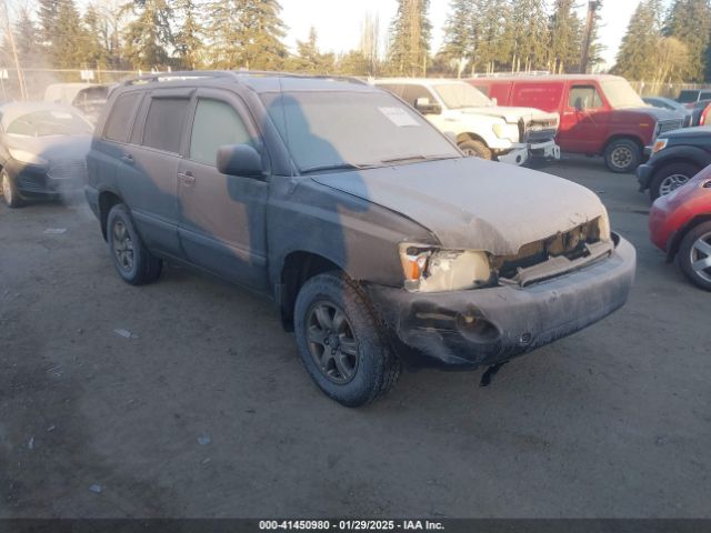  Salvage Toyota Highlander