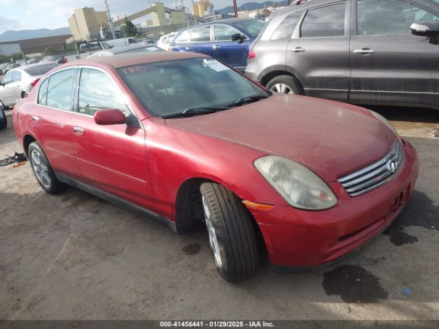  Salvage INFINITI G35