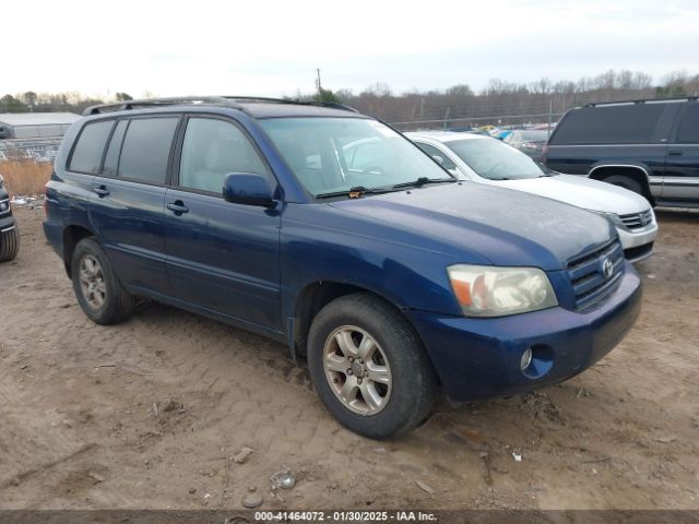  Salvage Toyota Highlander