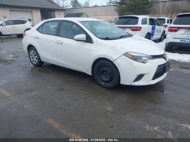  Salvage Toyota Corolla