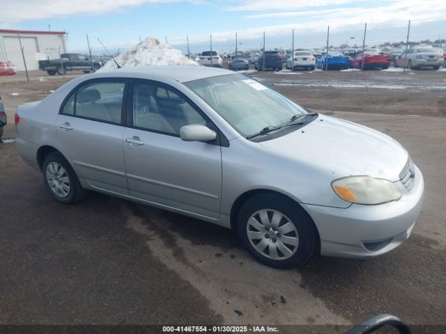  Salvage Toyota Corolla