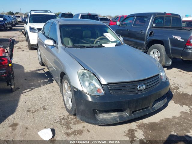  Salvage INFINITI G35