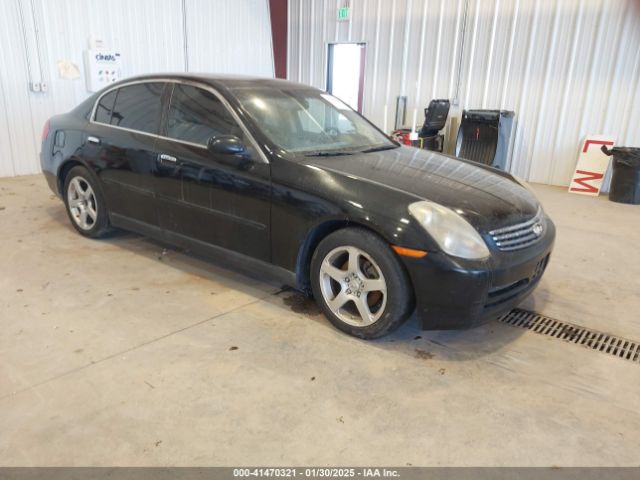  Salvage INFINITI G35