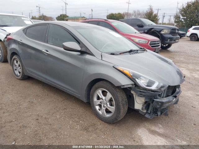  Salvage Hyundai ELANTRA