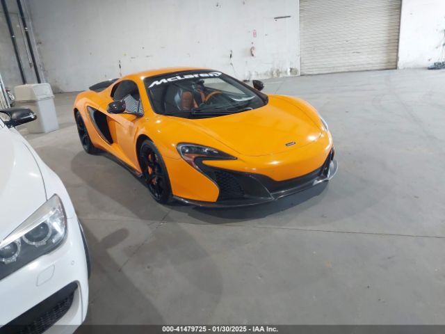  Salvage McLaren 650s