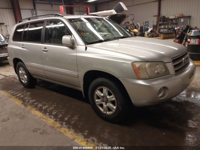  Salvage Toyota Highlander