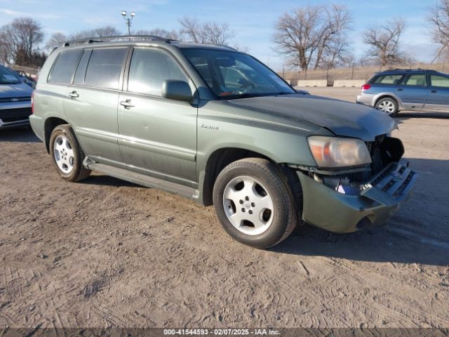  Salvage Toyota Highlander