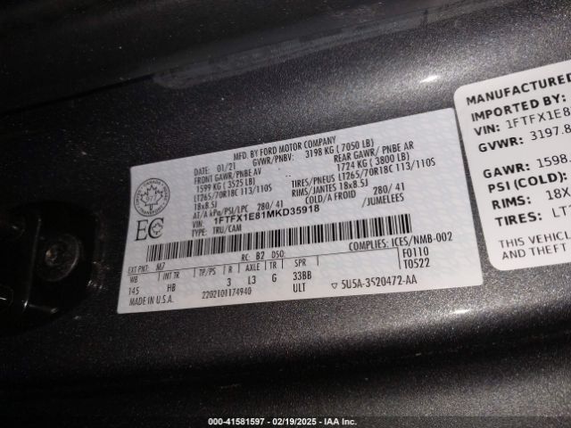 Ford F-150 for Sale