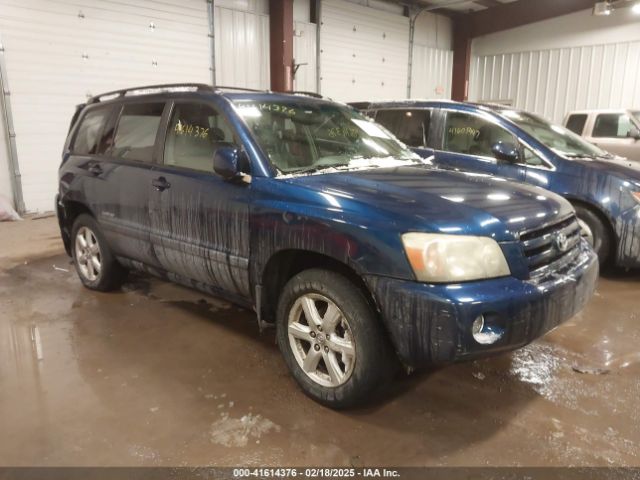  Salvage Toyota Highlander