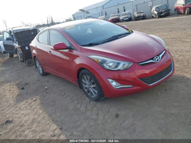  Salvage Hyundai ELANTRA