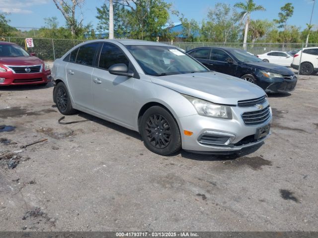  Salvage Chevrolet Cruze